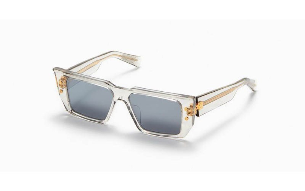 Balmain BPS-128 B-VI - B - 54 Okulary przeciwsłoneczne Przezroczysty Kanciaste