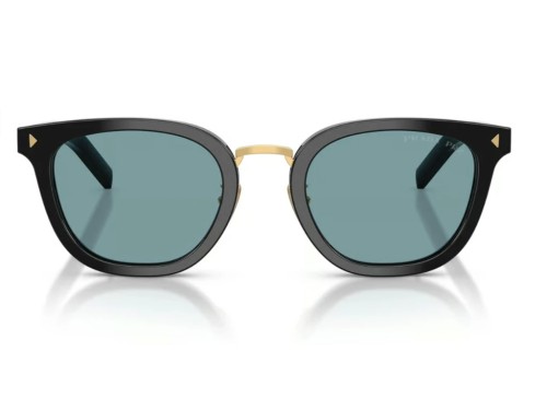 PRADA PR C01SD - 16K04D - 52 - Z SOCZEWKAMI POLARYZACYJNYMI Okulary przeciwsłoneczne Czarny Kocie oczy