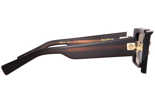 Balmain BPS-128 B-VI - F - 54 Okulary przeciwsłoneczne Brązowy Kanciaste
