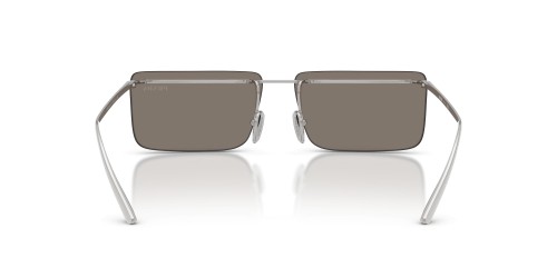 PRADA PR C53S - 1BC60N - 60 Okulary przeciwsłoneczne Srebrny Prostokątny