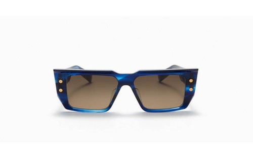Balmain BPS-128 B-VI - C - 54 Okulary przeciwsłoneczne Niebieski Kanciaste