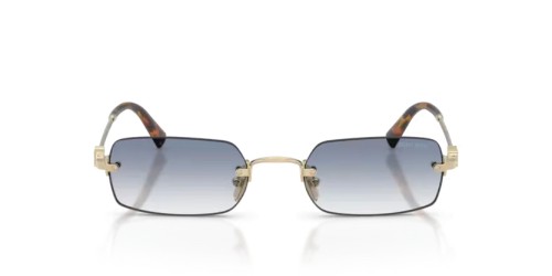 MIU MIU MU B50S - ZVN80O - 52 Okulary przeciwsłoneczne Prostokątny