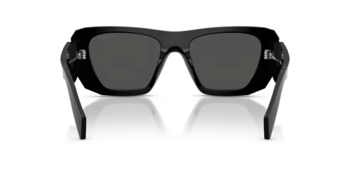 PRADA PR B18S - 16K08Z - 53 Okulary przeciwsłoneczne Czarny Kanciaste