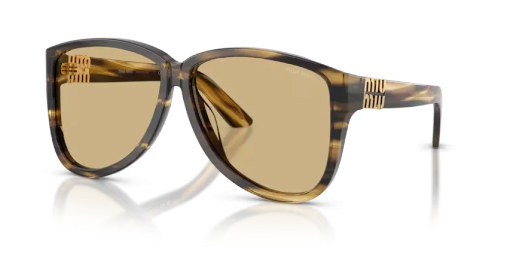 MIU MIU MU A08S - 25E1OR - 61 Okulary przeciwsłoneczne Pilotki (aviator)