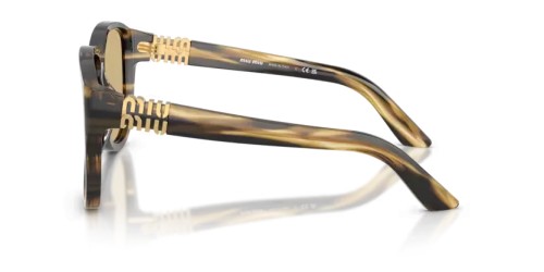 MIU MIU MU A08S - 25E1OR - 61 Okulary przeciwsłoneczne Pilotki (aviator)