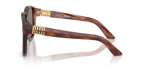 MIU MIU MU A08S - 26E80Q - 61 Okulary przeciwsłoneczne Pilotki (aviator)