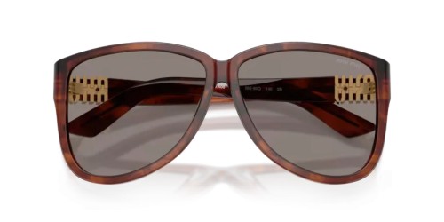 MIU MIU MU A08S - 26E80Q - 61 Okulary przeciwsłoneczne Pilotki (aviator)