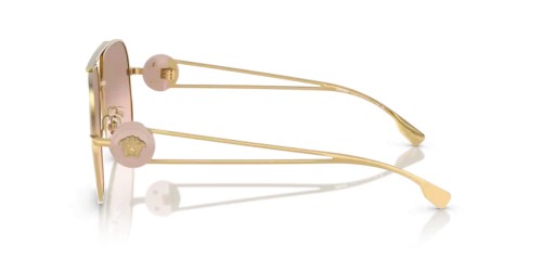 VERSACE VE2269 - 10027E - 62 Okulary przeciwsłoneczne Złoty