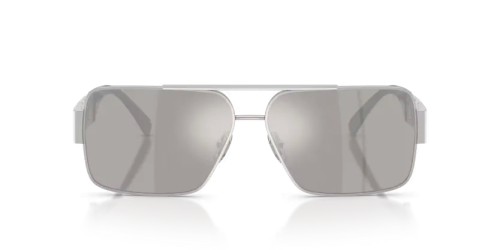 VERSACE VE2290 - 10016G - 61 Okulary przeciwsłoneczne Srebrny Prostokątny