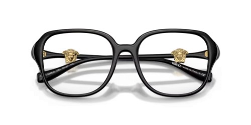 VERSACE VE3386D - GB1 - 55 Oprawki korekcyjne Czarny Kanciaste