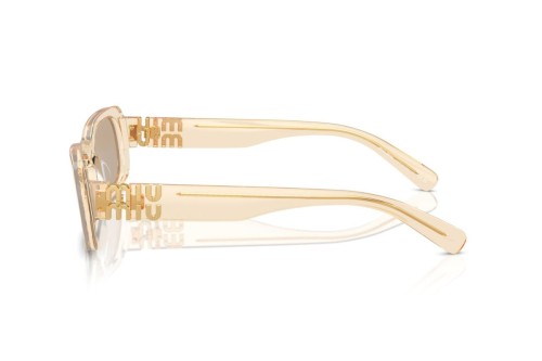 MIU MIU MU 08ZS - ​11T40F - ​53 Okulary przeciwsłoneczne Kanciaste