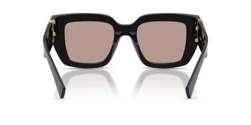 MIU MIU MU B05S - 16K20I - 51 Okulary przeciwsłoneczne Czarny Kanciaste