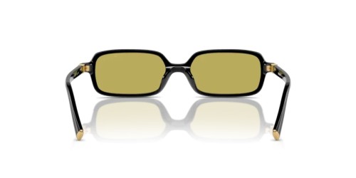 MIU MIU MU 11ZS - 16K07O - 51 Okulary przeciwsłoneczne Czarny Prostokątny