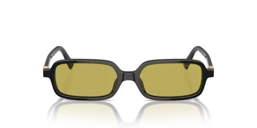 MIU MIU MU 11ZS - 16K07O - 51 Okulary przeciwsłoneczne Czarny Prostokątny
