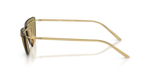 PRADA PR C52S - 5AK70G - 64 Okulary przeciwsłoneczne Złoty Motyl
