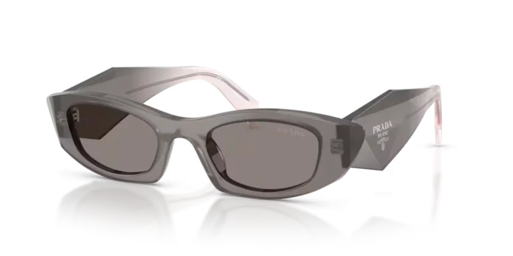 PRADA PR B16S - 20F80Q - 50 Okulary przeciwsłoneczne Szary Owalny