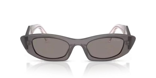 PRADA PR B16S - 20F80Q - 50 Okulary przeciwsłoneczne Szary Owalny
