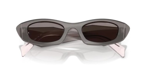 PRADA PR B16S - 20F80Q - 50 Okulary przeciwsłoneczne Szary Owalny