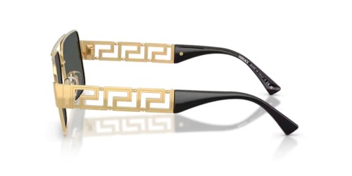 VERSACE VE2290 - 100287 - 61 Okulary przeciwsłoneczne Złoty Prostokątny