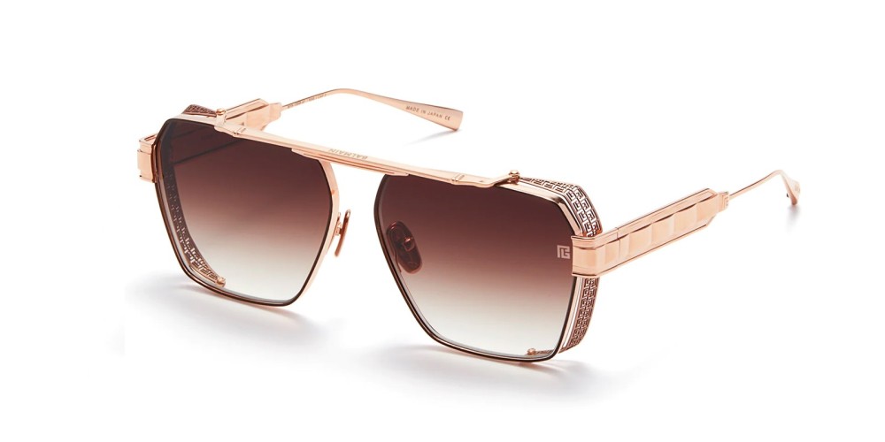Balmain BPS-155 PREMIER - B - 61 Okulary przeciwsłoneczne Różowe złoto Kanciaste