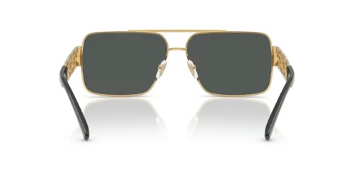 VERSACE VE2290 - 100287 - 61 Okulary przeciwsłoneczne Złoty Prostokątny