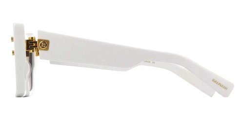 Balmain BPS-156 B-EYE - C - 54 Okulary przeciwsłoneczne Biały Kocie oczy