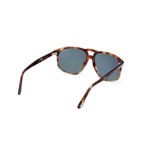 Tom Ford FT1000 PIERRE-02 - 56N - 58 Okulary przeciwsłoneczne Havanna Pilotki (aviator)
