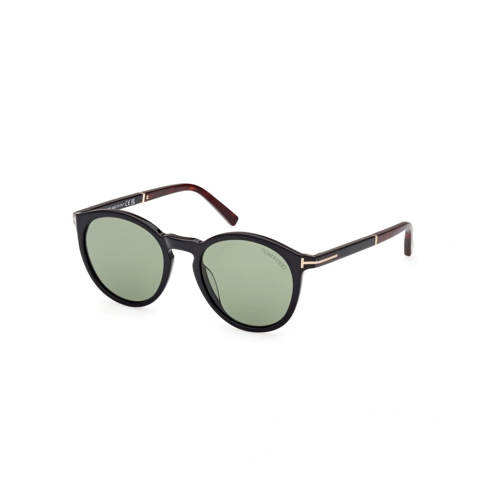 Tom Ford FT1021 ELTON - 01N - 51 Okulary przeciwsłoneczne Okrągły