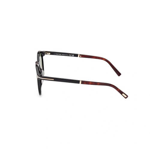 Tom Ford FT1021 ELTON - 01N - 51 Okulary przeciwsłoneczne Okrągły