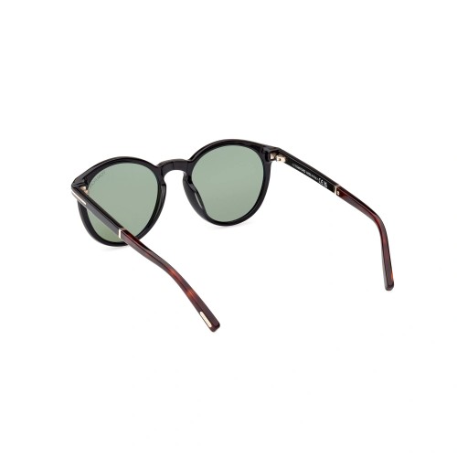 Tom Ford FT1021 ELTON - 01N - 51 Okulary przeciwsłoneczne Okrągły