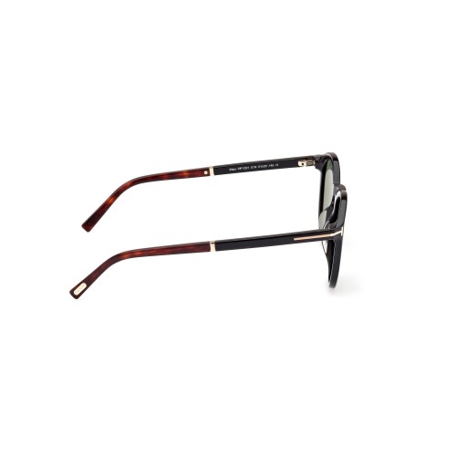 Tom Ford FT1021 ELTON - 01N - 51 Okulary przeciwsłoneczne Okrągły