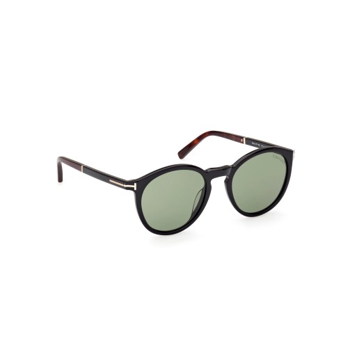 Tom Ford FT1021 ELTON - 01N - 51 Okulary przeciwsłoneczne Okrągły