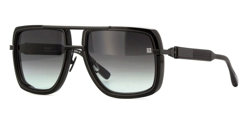 Balmain BPS-160 SOLDIER - B - 59 Okulary przeciwsłoneczne Czarny Pilotki (aviator)