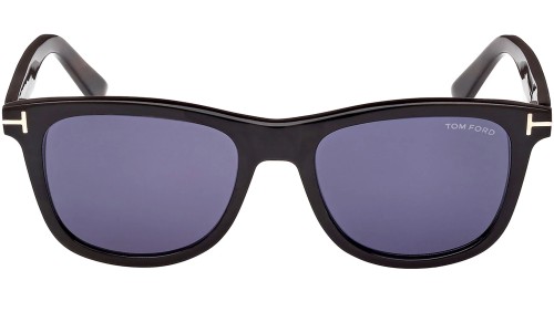 Tom Ford FT1046-Private Collection REAL HORN - 63V - 53 Okulary przeciwsłoneczne Czarny Kanciaste