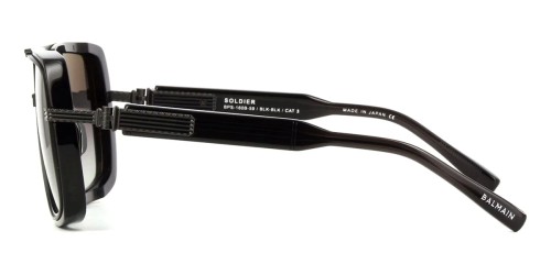 Balmain BPS-160 SOLDIER - B - 59 Okulary przeciwsłoneczne Czarny Pilotki (aviator)