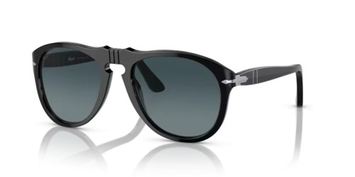 Persol PO0649 - 95/S3 - 56 - Z SOCZEWKAMI POLARYZACYJNYMI Okulary przeciwsłoneczne Czarny Pilotki (aviator)