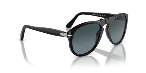 Persol PO0649 - 95/S3 - 56 - Z SOCZEWKAMI POLARYZACYJNYMI Okulary przeciwsłoneczne Czarny Pilotki (aviator)