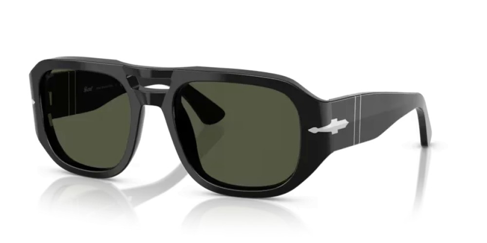 Persol PO3373S - 95/31 - 56 Okulary przeciwsłoneczne Czarny Pilotki (aviator)