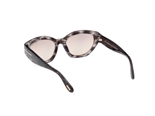 Tom Ford FT1086 PENNY - 55C - 55 Okulary przeciwsłoneczne Havanna Kocie oczy