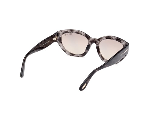 Tom Ford FT1086 PENNY - 55C - 55 Okulary przeciwsłoneczne Havanna Kocie oczy