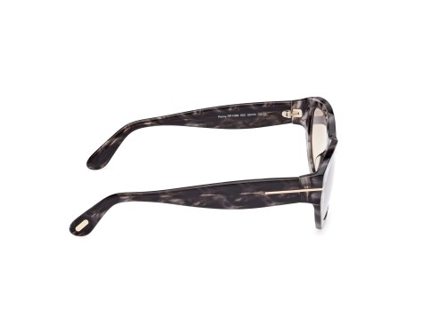 Tom Ford FT1086 PENNY - 55C - 55 Okulary przeciwsłoneczne Havanna Kocie oczy