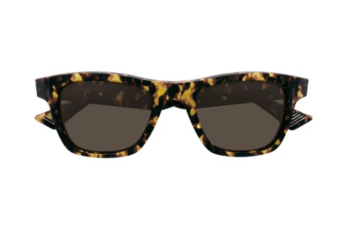 Bottega Veneta BV1120S - 002 - 51 Okulary przeciwsłoneczne Kanciaste