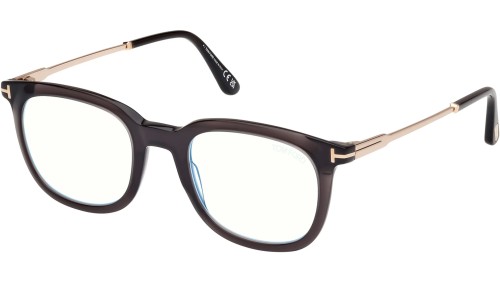 Tom Ford FT5904-B - 005 - 50 - Z SOCZEWKAMI Z FILTREM ŚWIATŁA NIEBIESKO-FIOLETOWEGO Oprawki korekcyjne Kanciaste