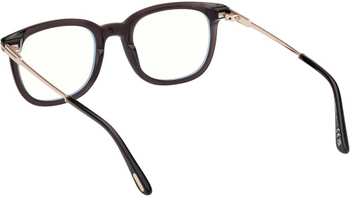 Tom Ford FT5904-B - 005 - 50 - Z SOCZEWKAMI Z FILTREM ŚWIATŁA NIEBIESKO-FIOLETOWEGO Oprawki korekcyjne Kanciaste
