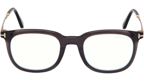 Tom Ford FT5904-B - 005 - 50 - Z SOCZEWKAMI Z FILTREM ŚWIATŁA NIEBIESKO-FIOLETOWEGO Oprawki korekcyjne Kanciaste