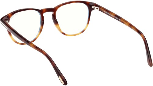 Tom Ford FT5899-B - 056 - 48 - Z SOCZEWKAMI Z FILTREM ŚWIATŁA NIEBIESKO-FIOLETOWEGO Oprawki korekcyjne Panto / zaokrąglony