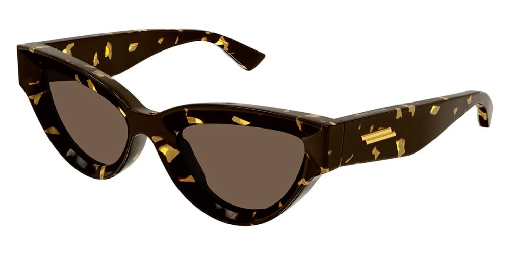 Bottega Veneta BV1249S - 002 - 53 Okulary przeciwsłoneczne Kocie oczy