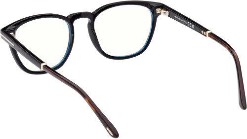 Tom Ford FT5890-B - 005 - 51 - Z SOCZEWKAMI Z FILTREM ŚWIATŁA NIEBIESKO-FIOLETOWEGO Oprawki korekcyjne Okrągły