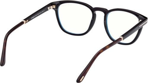 Tom Ford FT5890-B - 005 - 51 - Z SOCZEWKAMI Z FILTREM ŚWIATŁA NIEBIESKO-FIOLETOWEGO Oprawki korekcyjne Okrągły