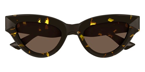 Bottega Veneta BV1249S - 002 - 53 Okulary przeciwsłoneczne Kocie oczy